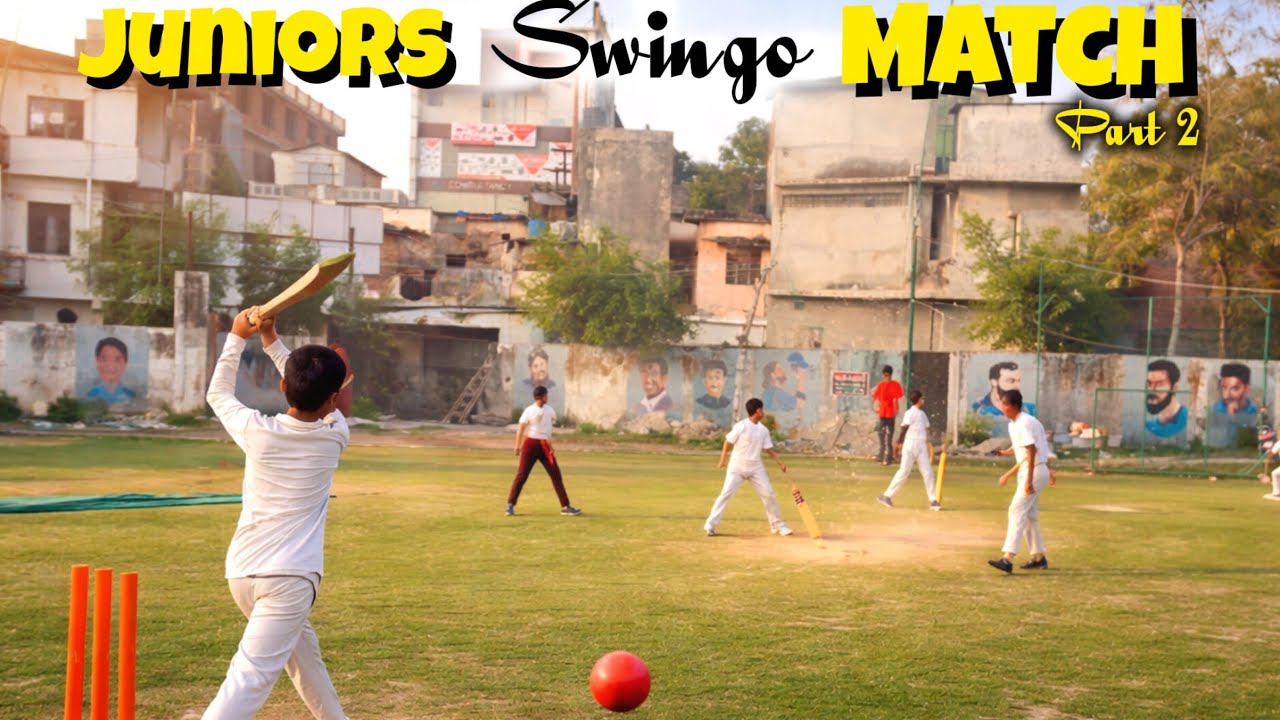 6 sixes in 6 balls ???🏏 || Hattrick over || Juniors Swingo match part 2 || #cricket #cricketvlog