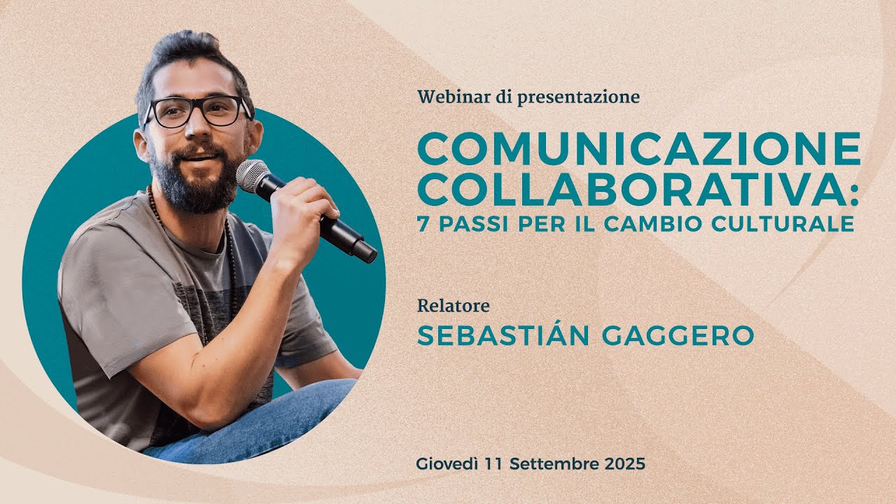 Presentazione corso online Comunicazione Collaborativa dell'11 Settembre 2025