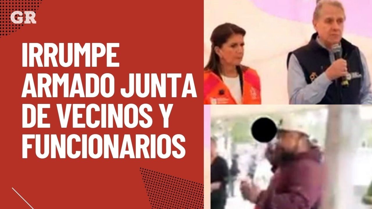 Con un cuchillo irrumpe junta de vecinos y funcionarios | Monterrey
