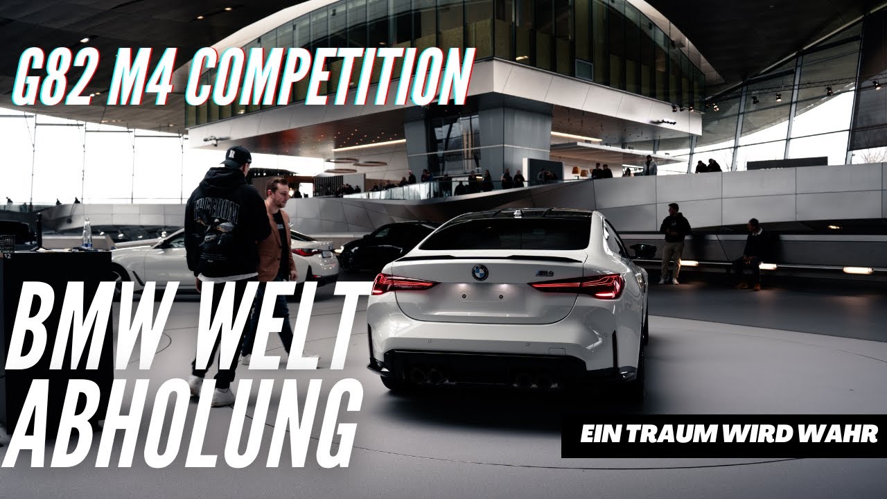 Neues Auto abholen ! G82 M4 Neuwagenauslieferung in der BMW Welt