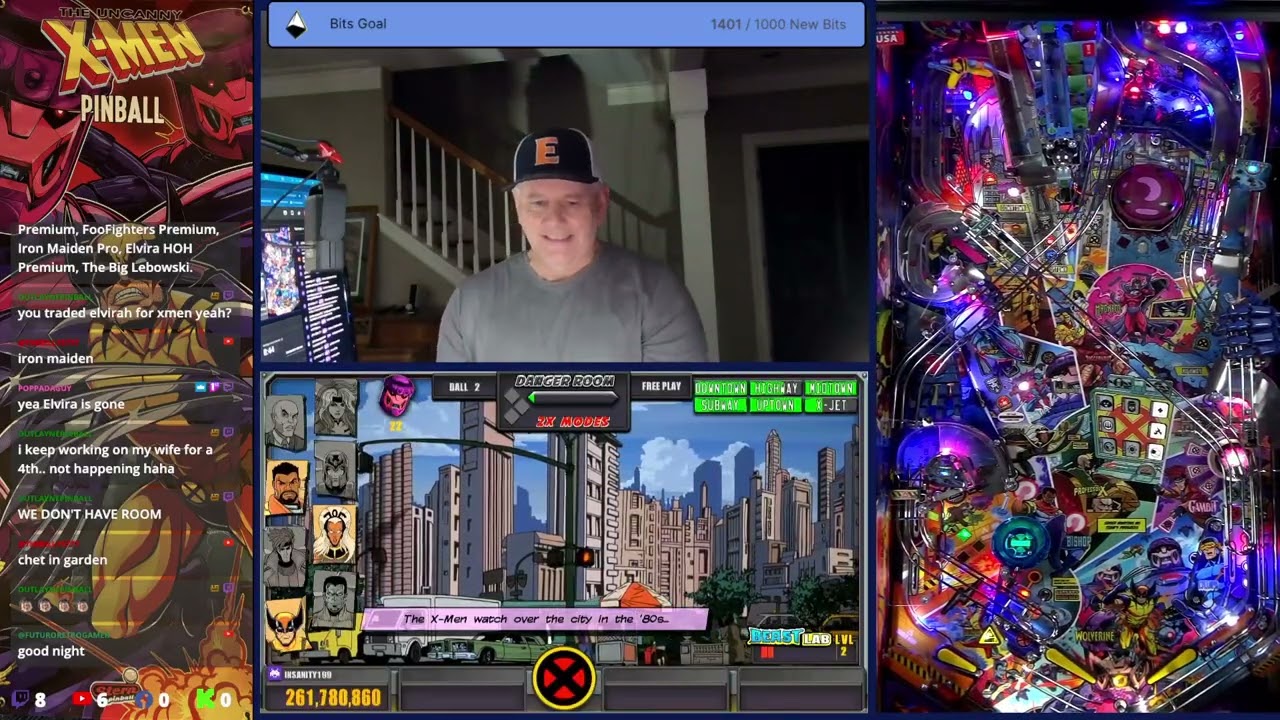 Uncanny X-Men Pinball - Save Senator Kelly Success 3B Game