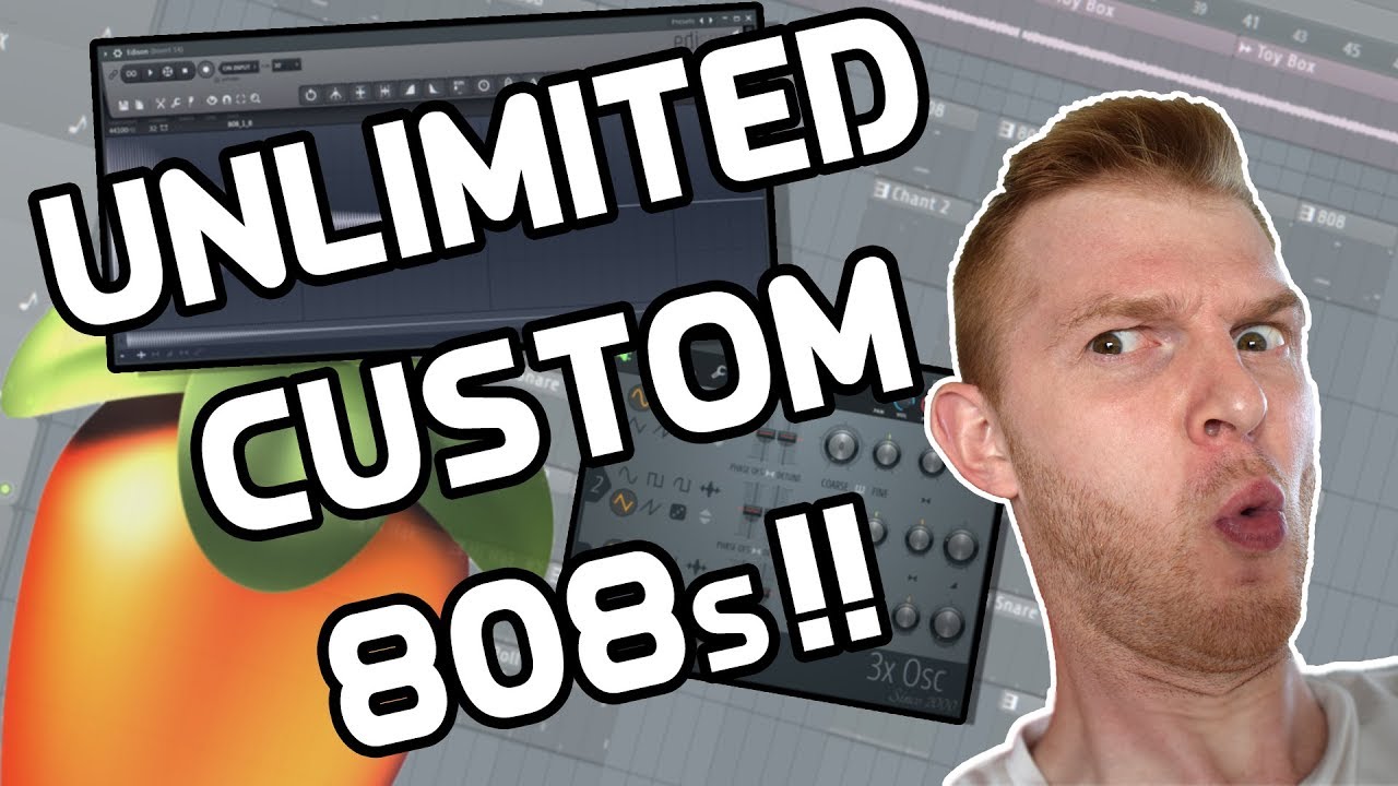 How To Make a 808 In FL Studio Tutorial - Stock Plugins (Quick and Easy)