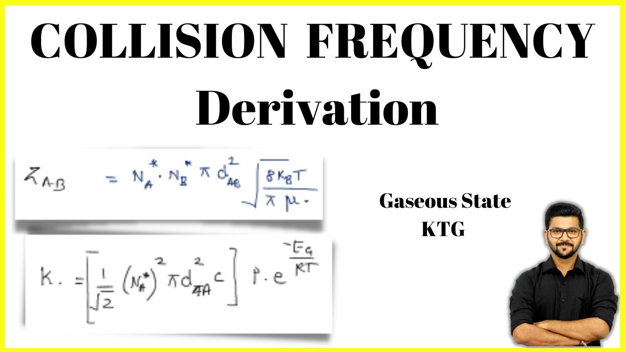 Collison Frequency || KTG || Gaseous state || Arrhenius Equation || Kinetics