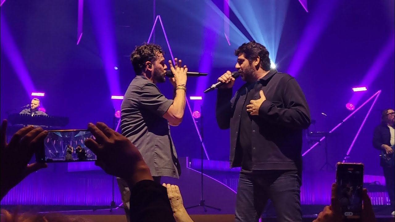 Claudio Capéo feat Patrick Fiori - tournée 2023 (ZÉNITH de Paris - 14/10/23)