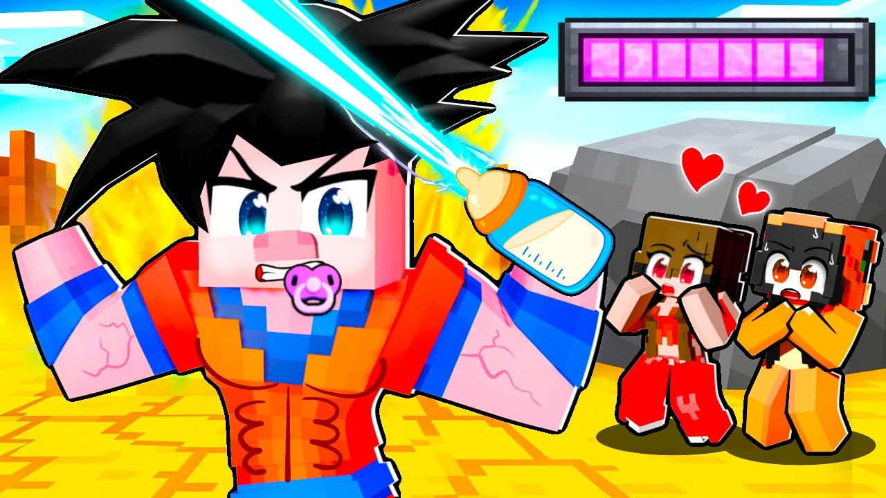 Adoptovali GOKU BOUCHALA v Minecraftu!