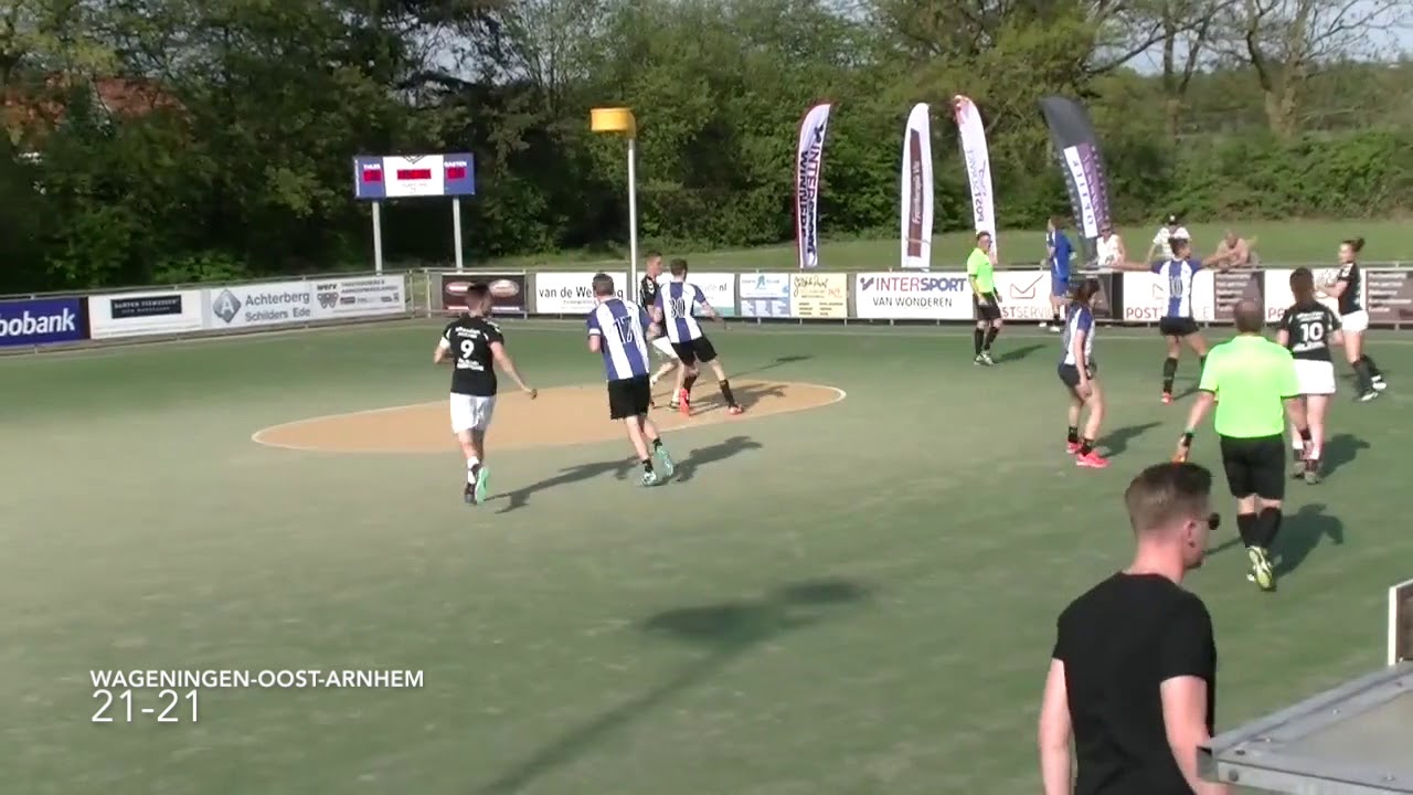 Eindfase Wageningen 1 - Oost Arnhem 1 (21-4-18)