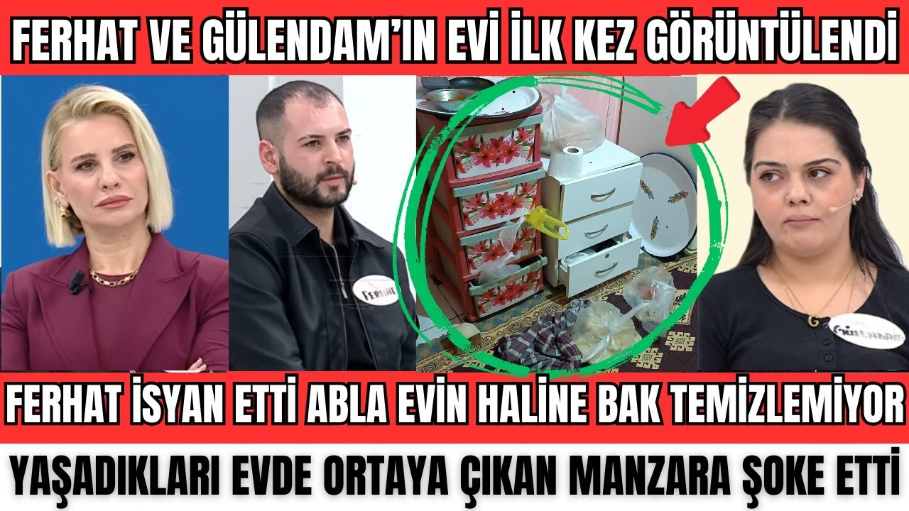 Esra Erol'da FERHAT VE GÜLENDAM'IN EVİNDE ORTAYA ÇIKAN MANZARA HERKESİ ŞAŞKINA ÇEVİRDİ 
