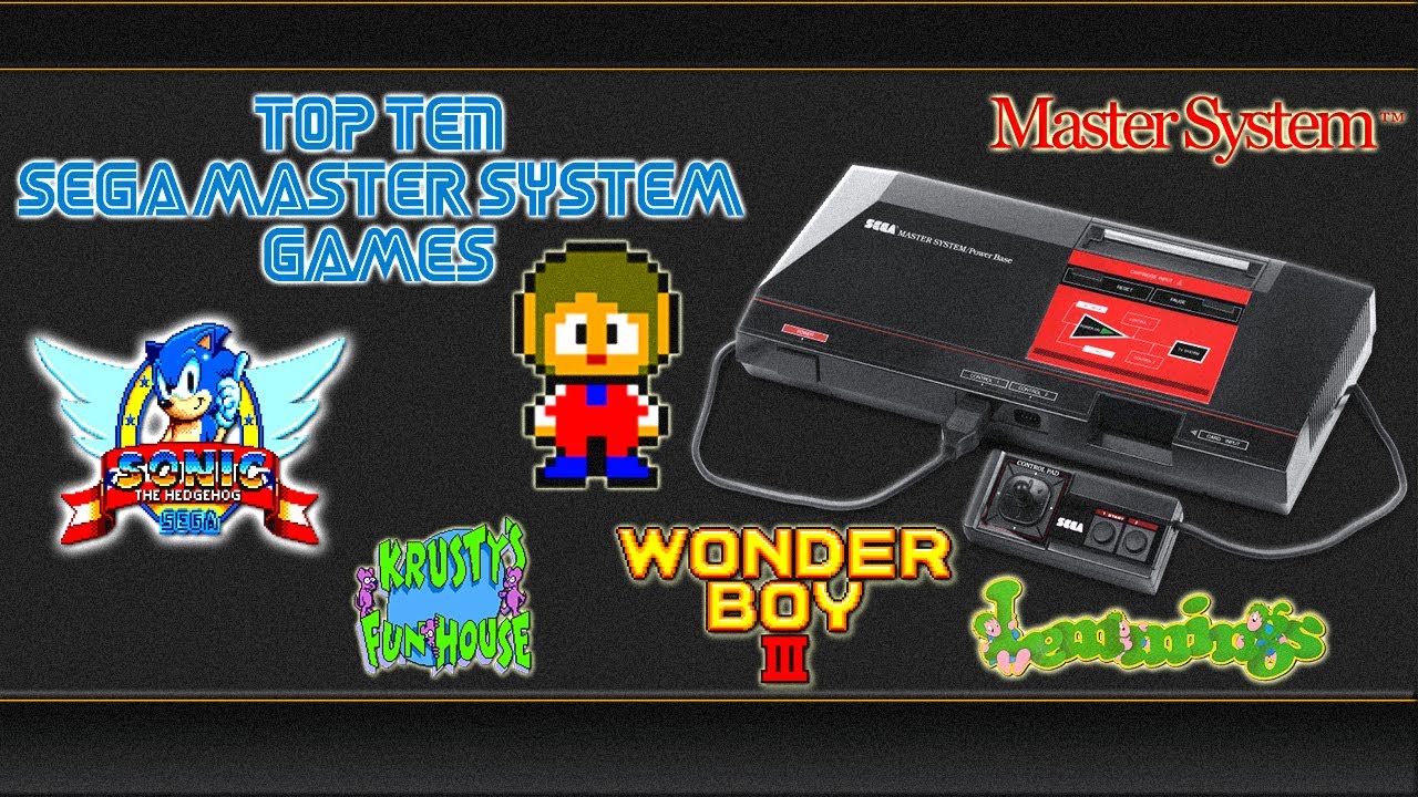 Top 10 Sega Master System Games