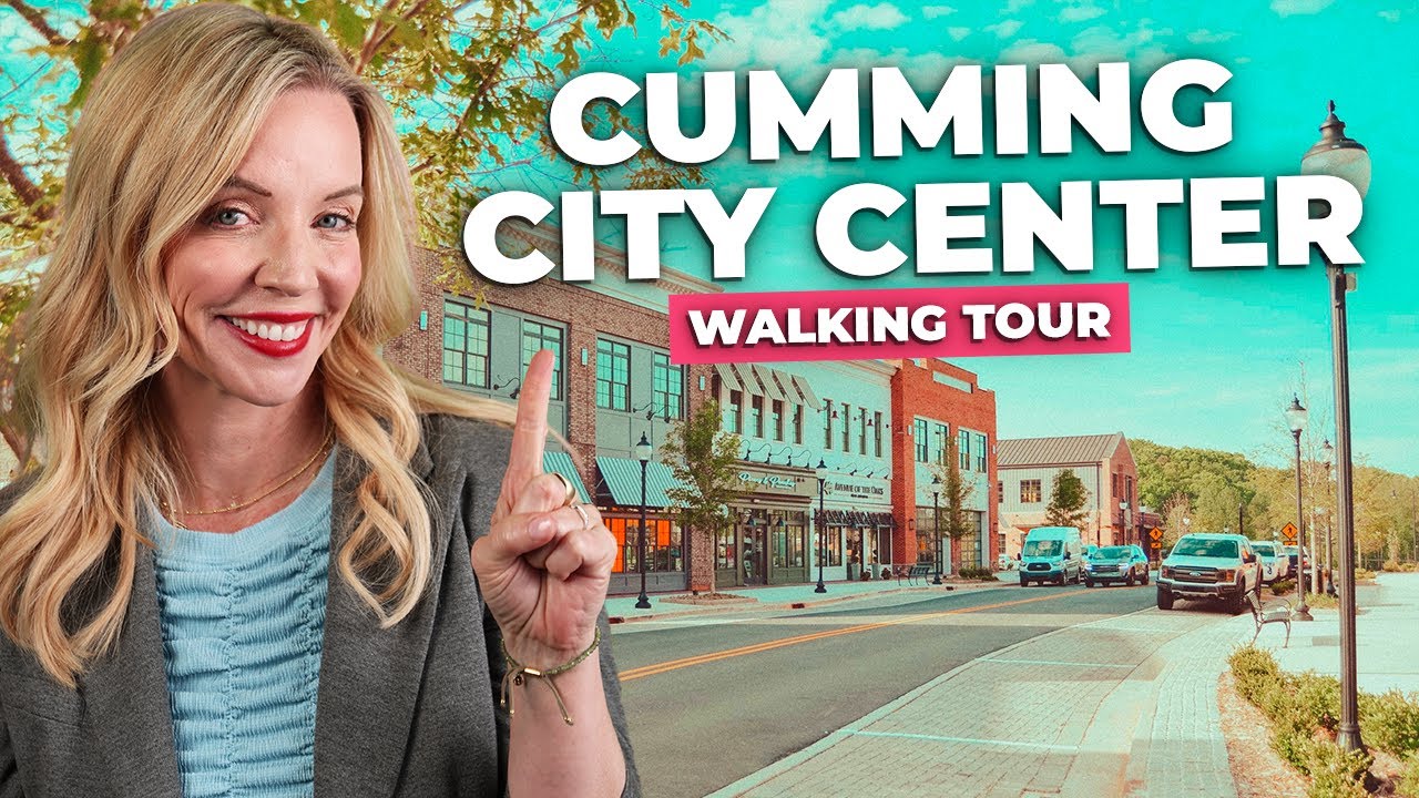Walking Tour of Forsyth County's HIDDEN GEM! (Cumming City Center)
