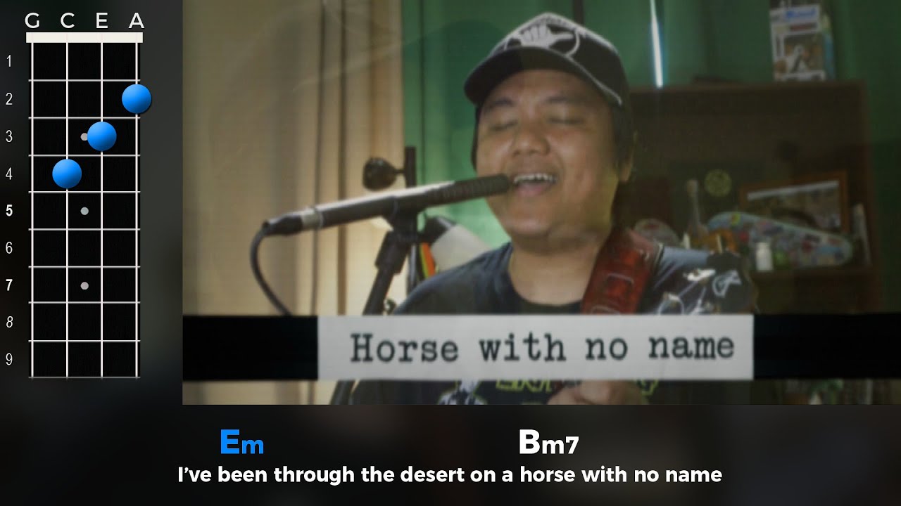 America - A Horse With No Name (Ukulele Play-Along!)