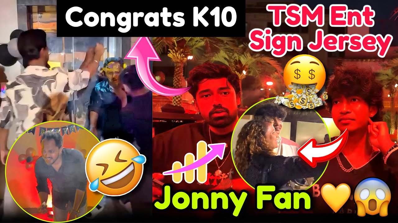 🇮🇳Lala on Going Jonny House🏠 1cr TSM Sign Jersey🥶 Lala NEYO Wish Kronten 💛JONATHAN Fan Lala Shocked🤯