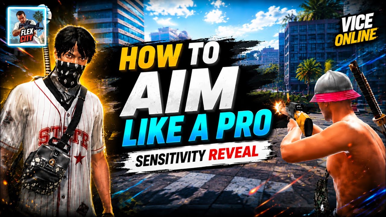 Flex City How To Aim Like A Pro! | Best Sensitivity Reveal & Guide (2026)