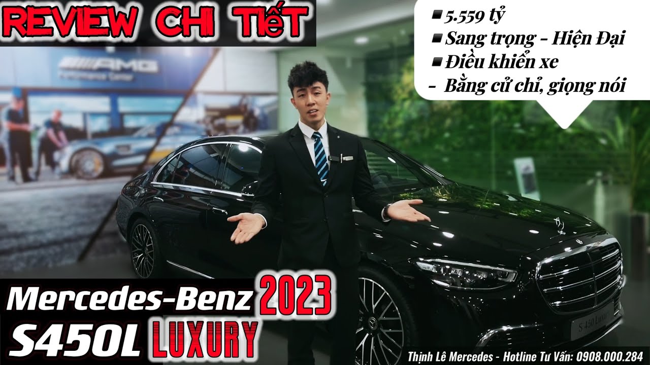 Đánh Giá Chi Tiết Mercedes S450 Luxury 2024 | Sang Trọng Hiện Đại | Điều khiển xe bằng cử chỉ
