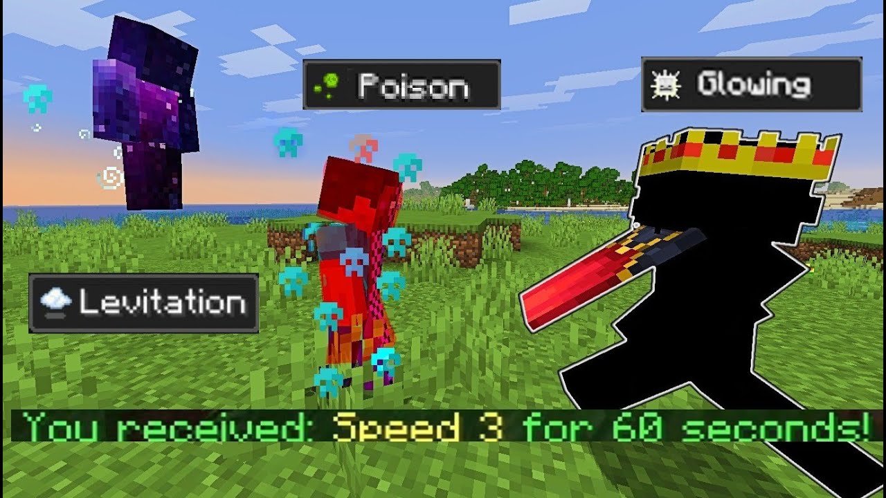 Minecraft With Random Potions Every 60 SECONDS