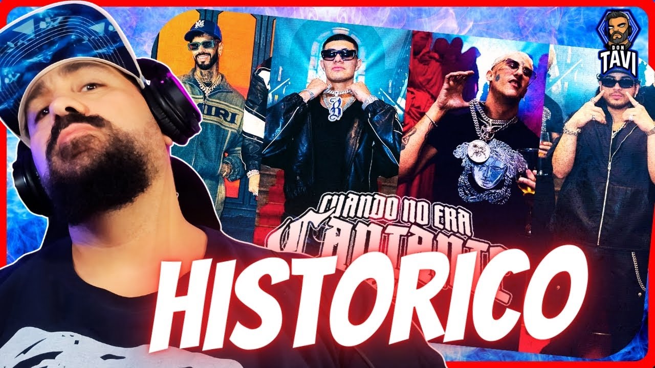 REACCION A El Bogueto ❌ Anuel AA ❌ Yung Beef ❌ Fuerza Regida - Cuando No Era Cantante Remix