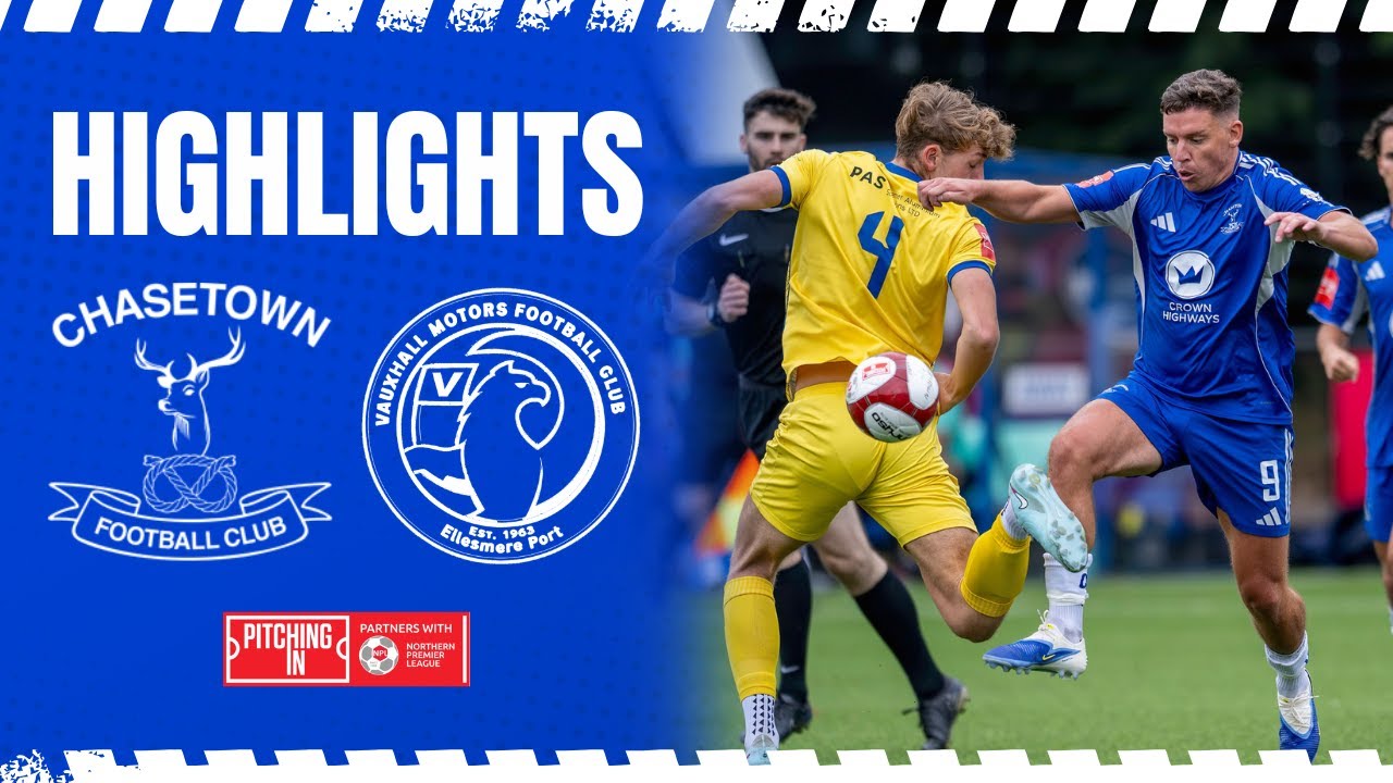 Stalemate at the Scholars Ground | HIGHLIGHTS Chasetown v Vauxhall Motors - 23.8.2025