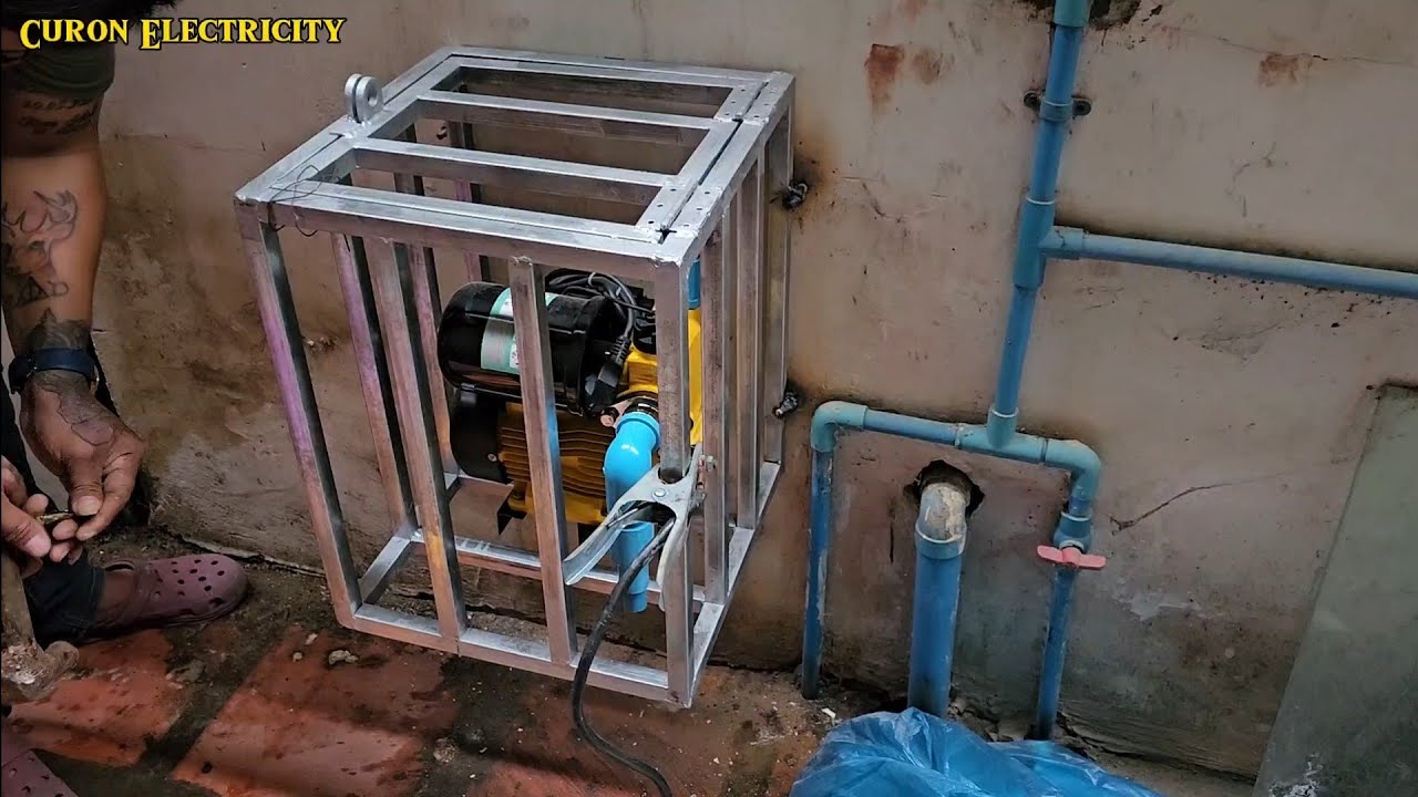 Installation Smart pump|Water Pump Motor 1.5 Hp Installation|Smart Booster Pump.#viral #Water pump
