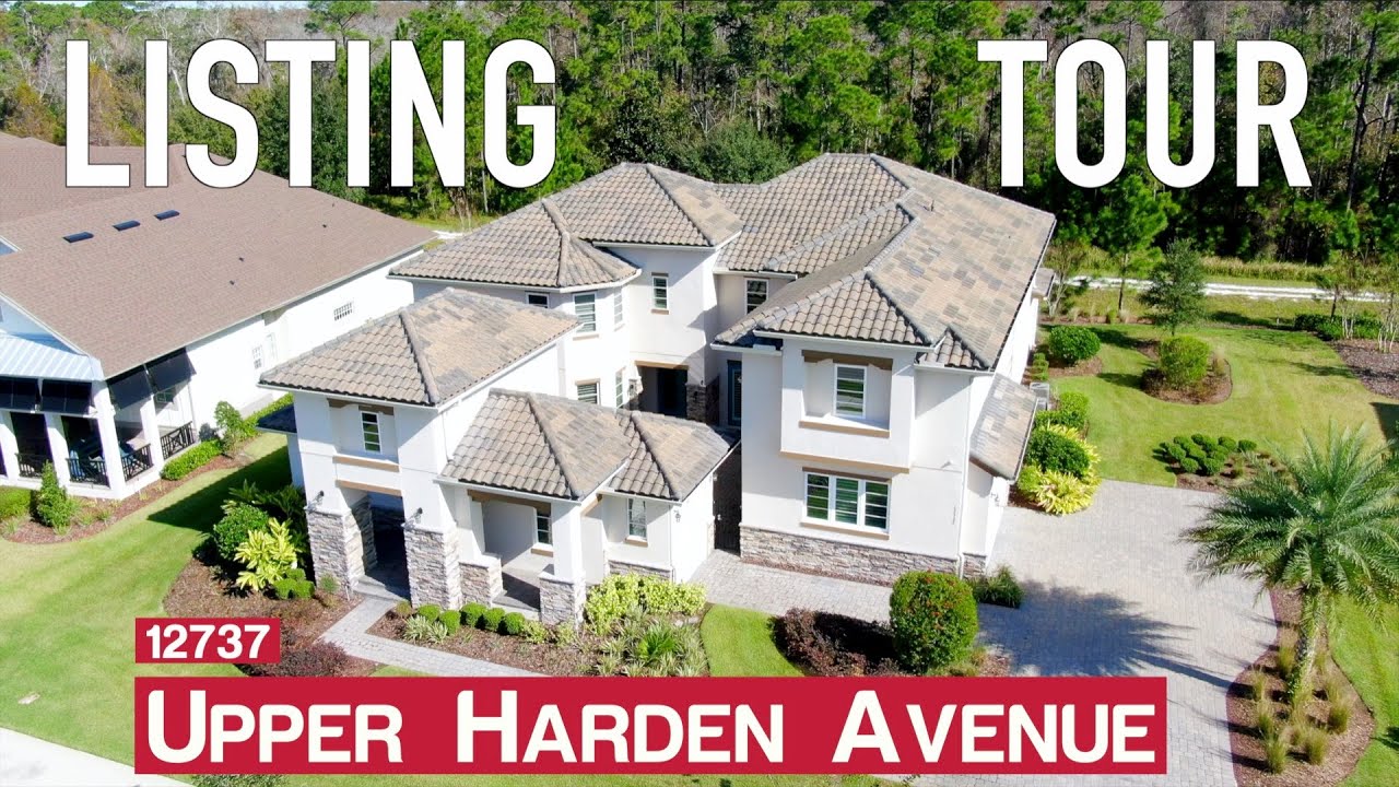 Laureate Park Preserve Luxury Home Video Tour | 12737 Upper Harden Avenue, Lake Nona