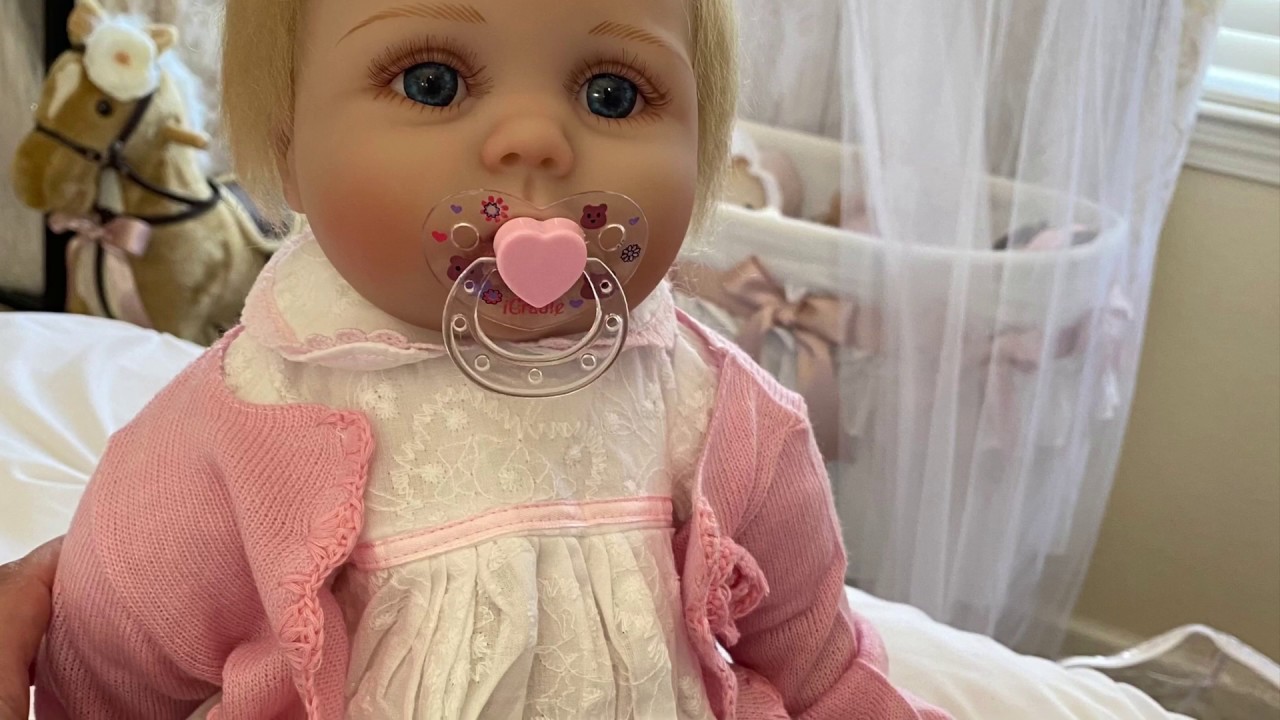 Amazon Unboxing 22” iCradle Pinky Reborn doll