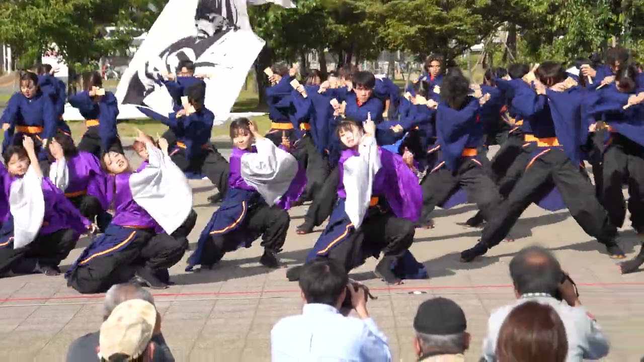秋田大学よさこいサークルよさとせ歌舞輝【4K_APSC】コンテスト予選第2ブロック／あすと長町杜の広場公園（初日）／第26回みちのくYOSAKOIまつり2023