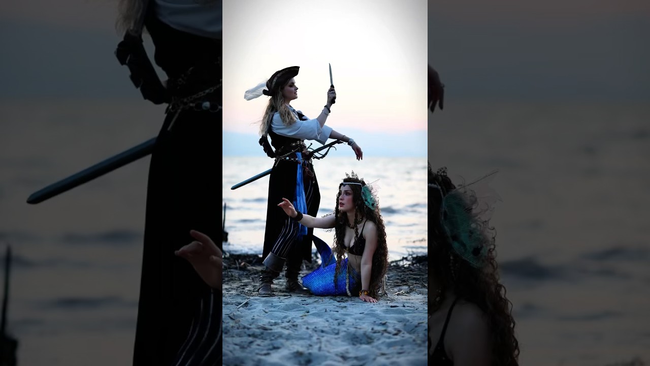 If The Little Mermaid made a deal with a pirate instead of the sea witch 🏴&zwj;☠️🧜&zwj;♀️ w/ @Dajackies