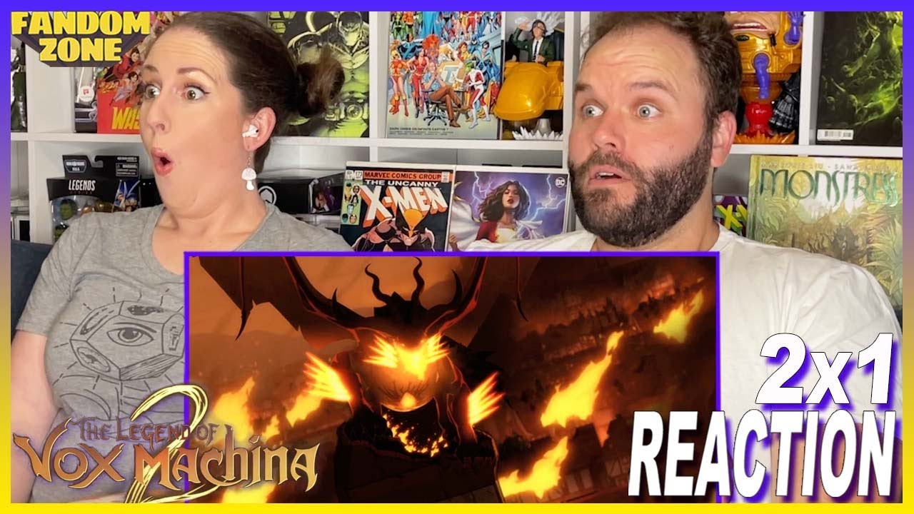 THE LEGEND OF VOX MACHINA S2E1 REACTION | 2x1 