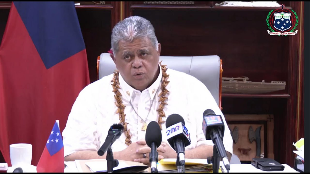 Rt. Hon  Laaulialemalietoa Leuatea Fosi Schmidt - Prime Minister Press Conference, 03/12/2025