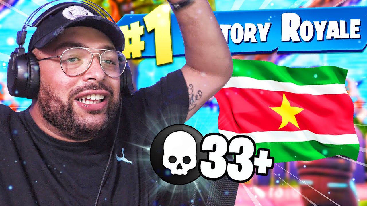 DEZE SURINAMERS ZIJN NIET NORMAAL GOED  - QUCEE SPEELT FORTNITE