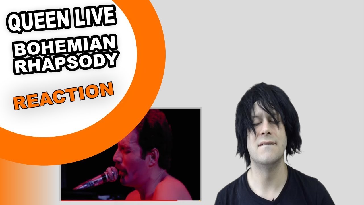 TENOR REACTS TO QUEEN BOHEMIAN RHAPSODY LIVE