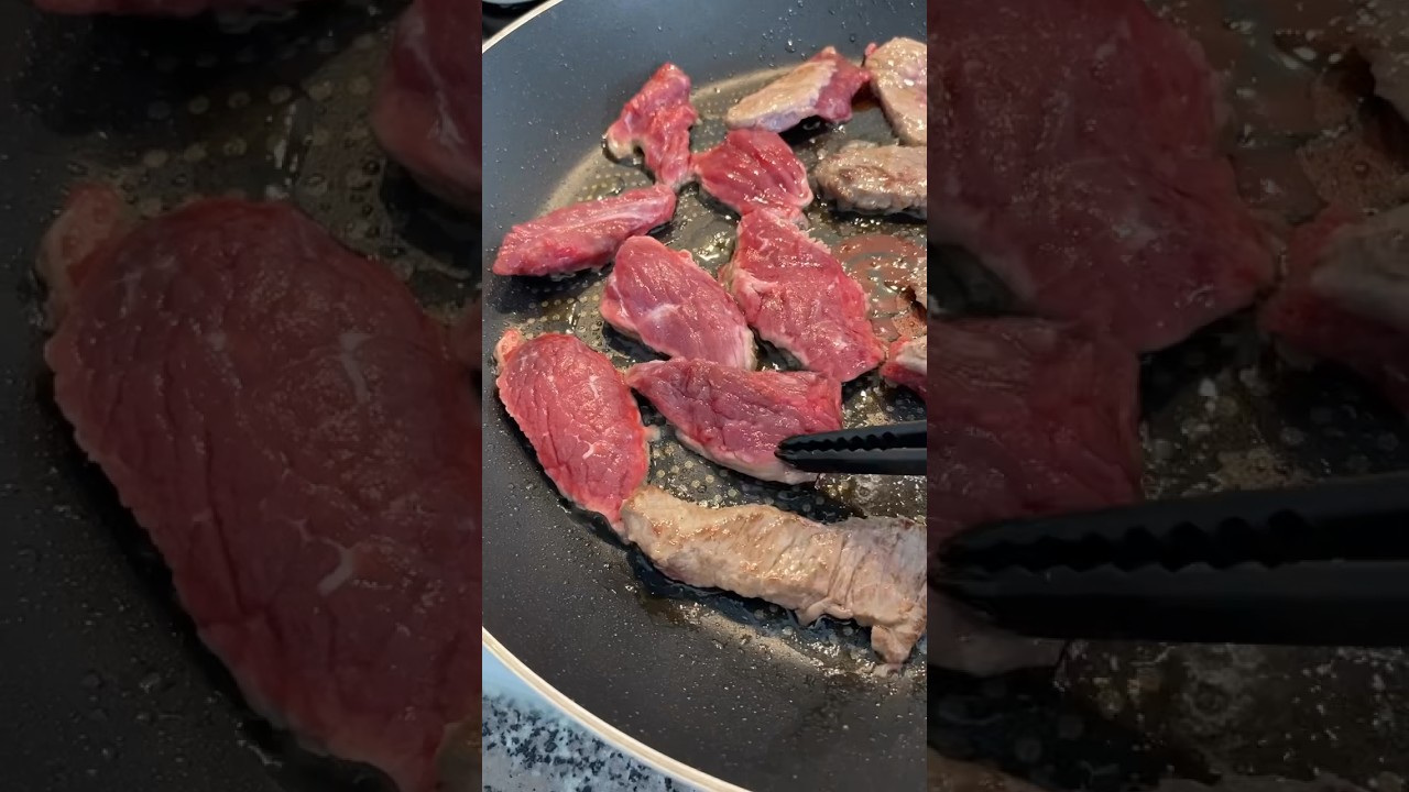 Tavada Et M&uuml;h&uuml;rleme 🤌🏻 Lokum gibi et pişirme 🥩