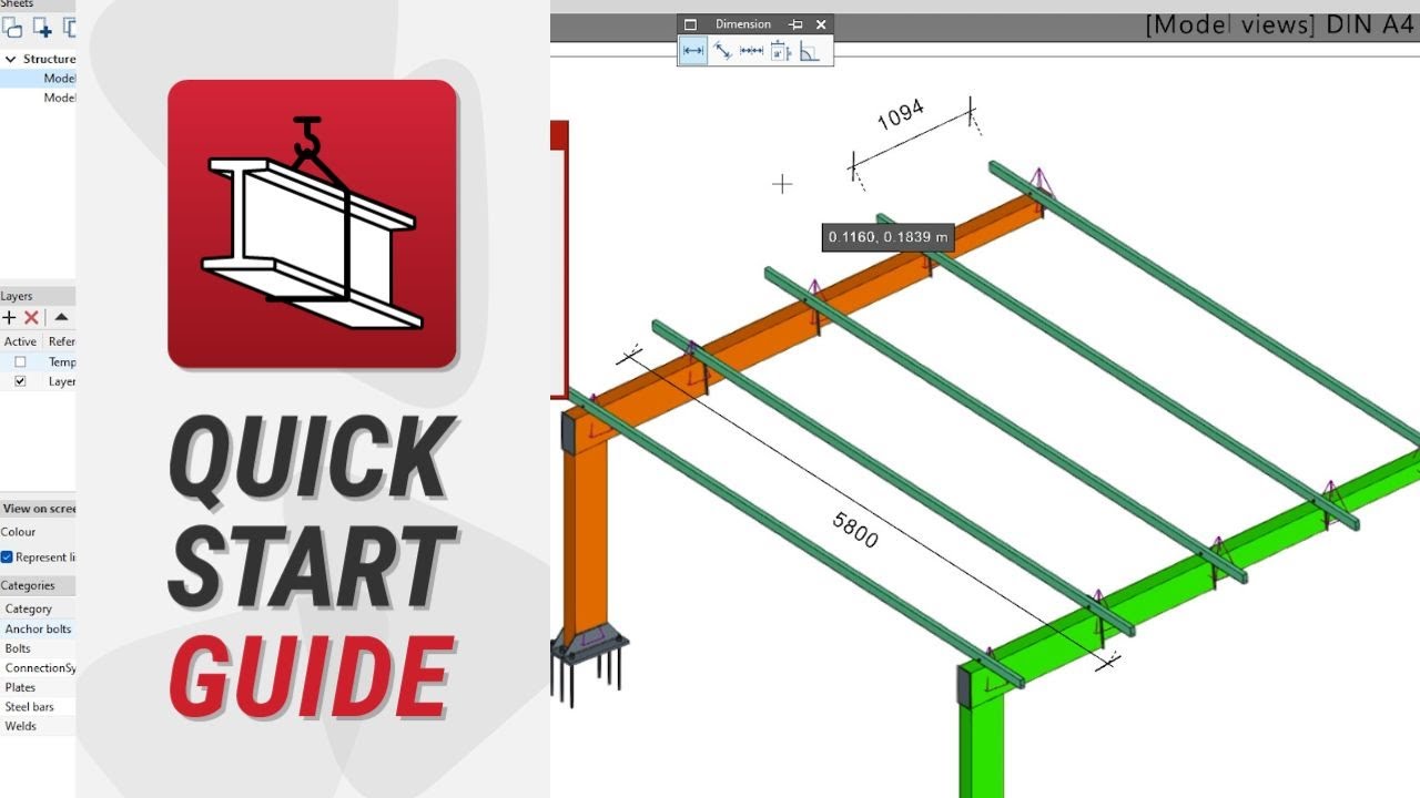 StruBIM Steel: primeiro contacto com a interface