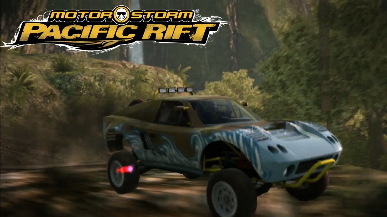MotorStorm: Pacific Rift {Cascade Falls} | Evening | Racing Truck - Italia Vulcan