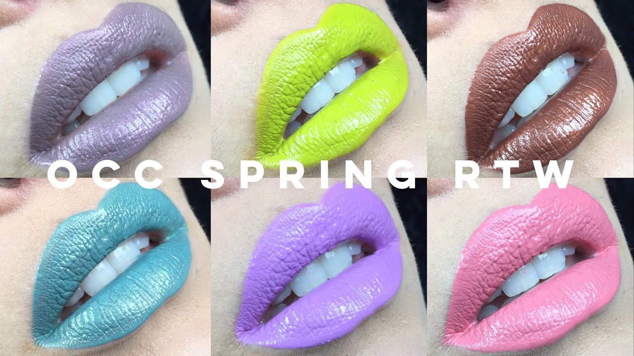 Obsessive Compulsive Cosmetics | OCC Liptar RTW Spring '16