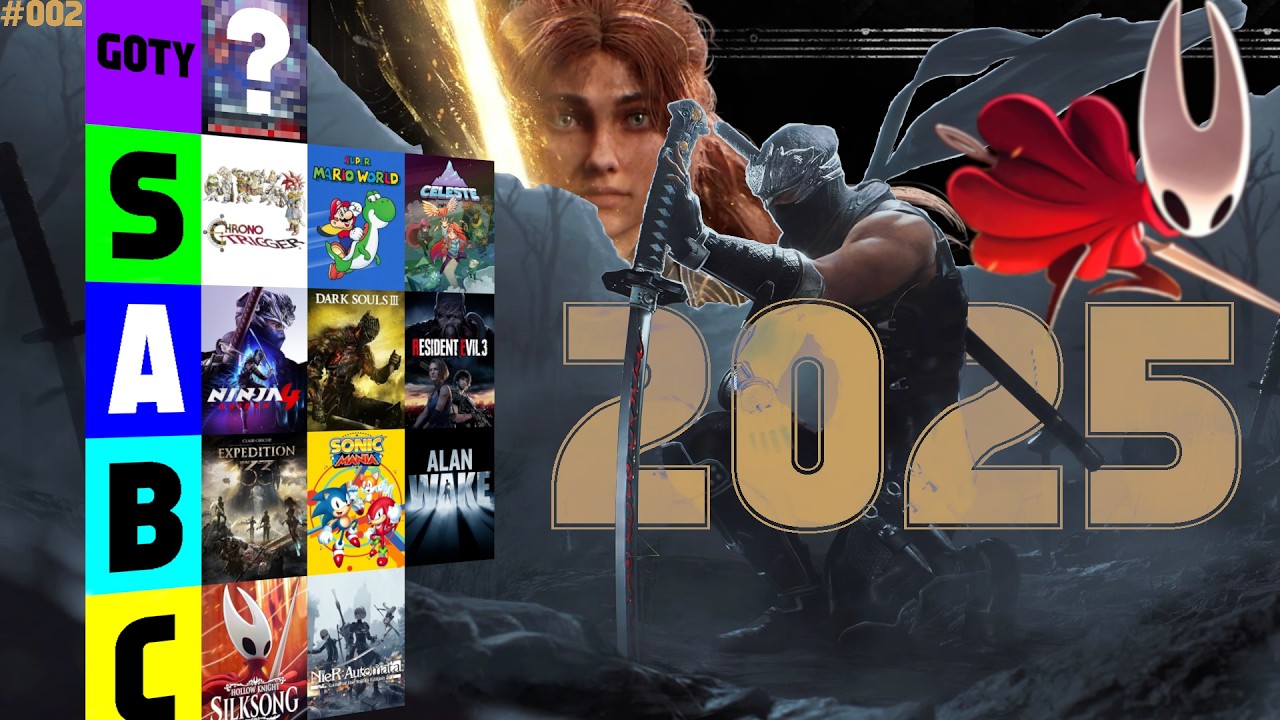 Every Game I've Finished in 2025 RANKED