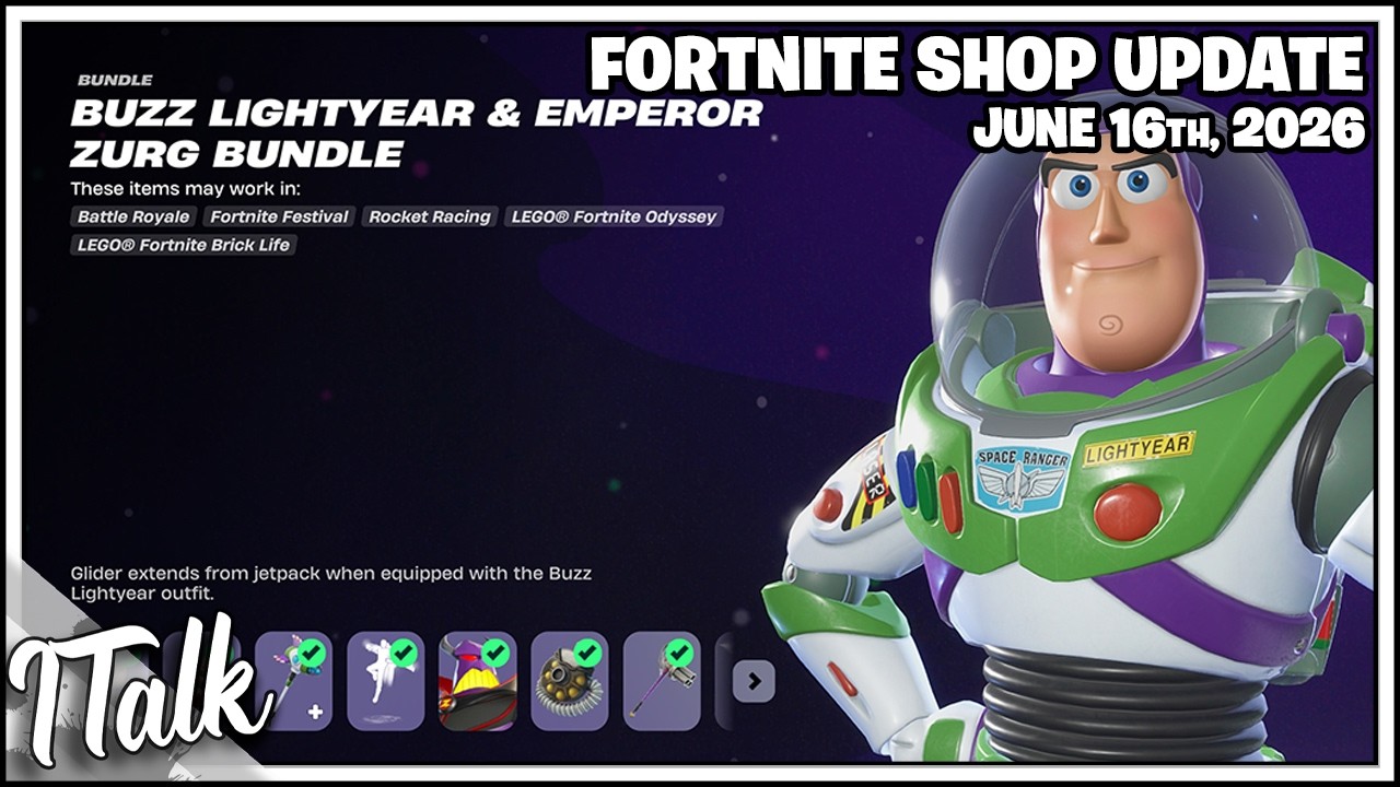 Магазин Fortnite: TOY STORY СНОВА В ПРОДАЖЕ! [16 июня 2026 г.] (Fortnite Глава 7)