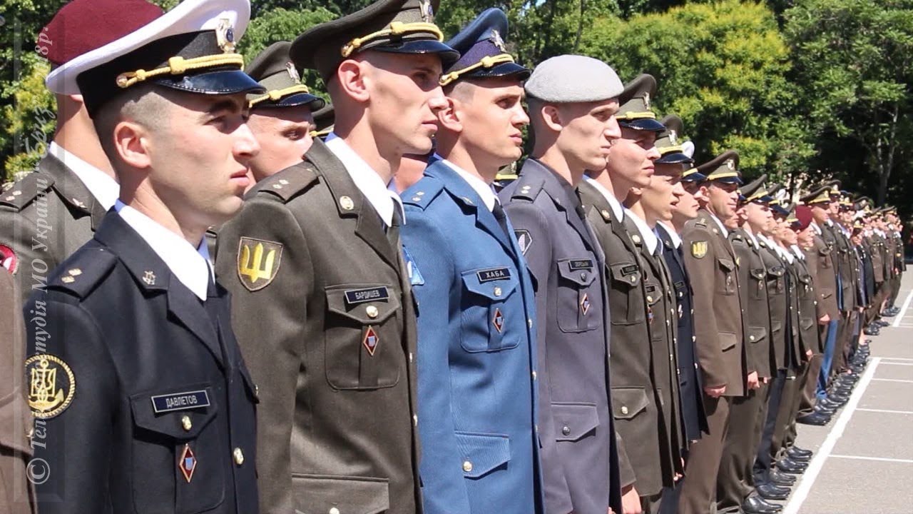 Випуск лейтенантів у Військовій академії (м. Одеса)