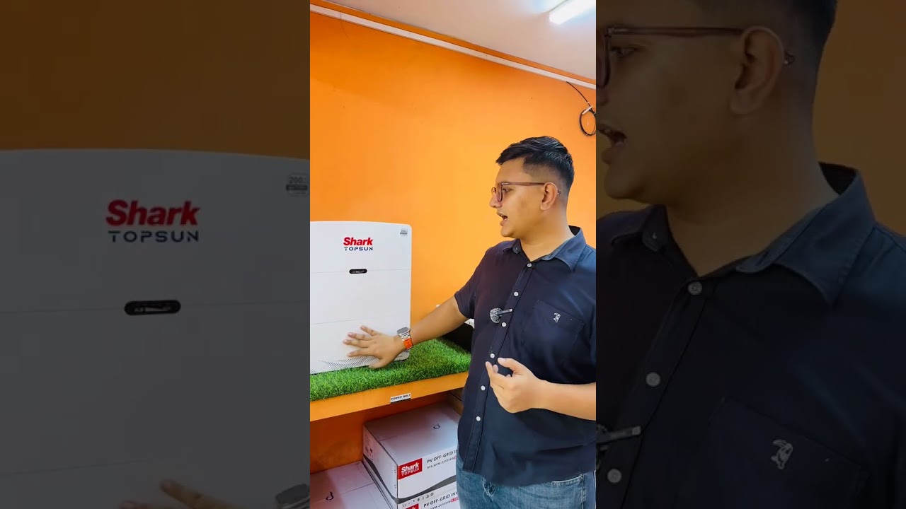 Shark Top Sun 12.8V 200Ah လေးကရောဘယ်လိုပုံစံလေးလာမလဲ #powerboltelectronic