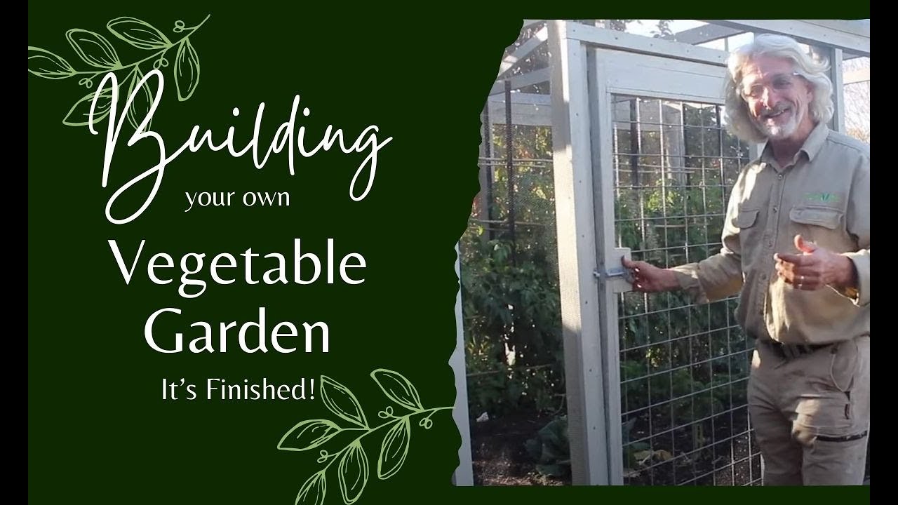 How to Build a Vegetable Garden - It's Finished! - Episode 6
