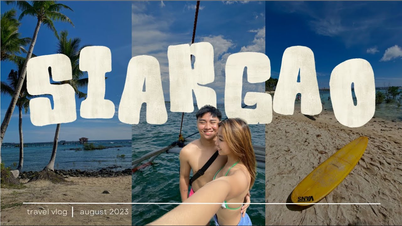SIARGAO VLOG | surfing, food trips, and more