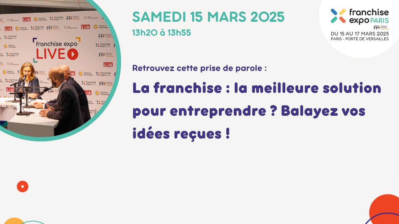 La franchise : la meilleure solution pour entreprendre ? Balayez vos idées reçues !