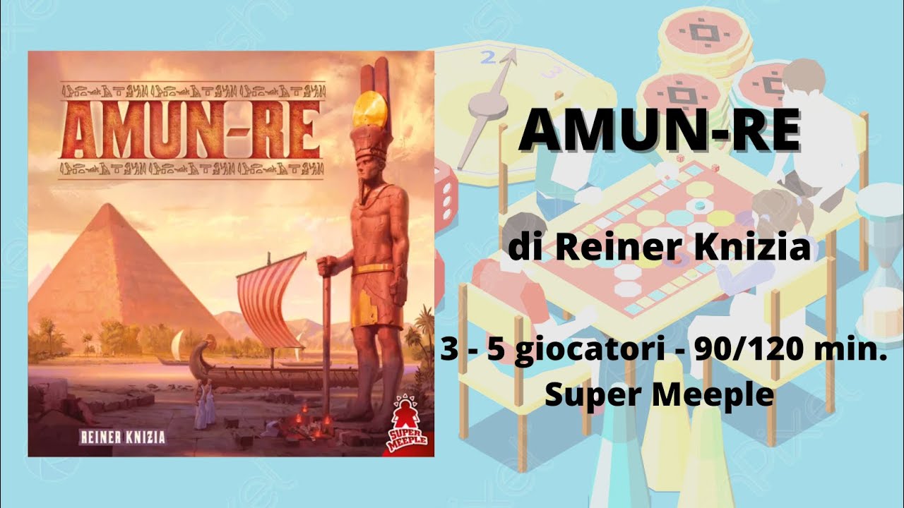 Amun-Re (gioco da tavolo) - Tutorial italiano