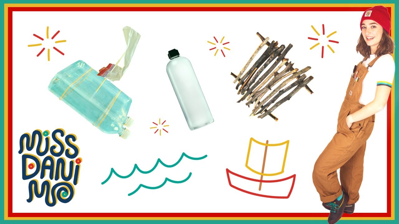 DIY Toy Boats | Recycled Materials Craft for Kids | Miss Dani Mo