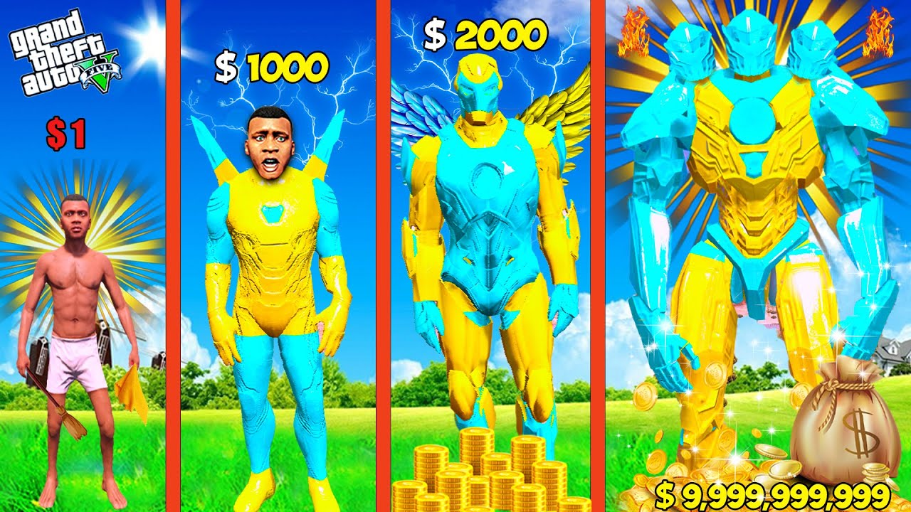 Shinchan & Franklin's Mind-Blowing Journey to Becoming the Mightiest BLUE and BLACK GOD in GTA