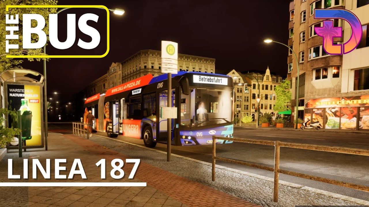 The Bus - Linea 187 | Logitech G920 | RTX 4060 TI ULTRA GRAPHIC