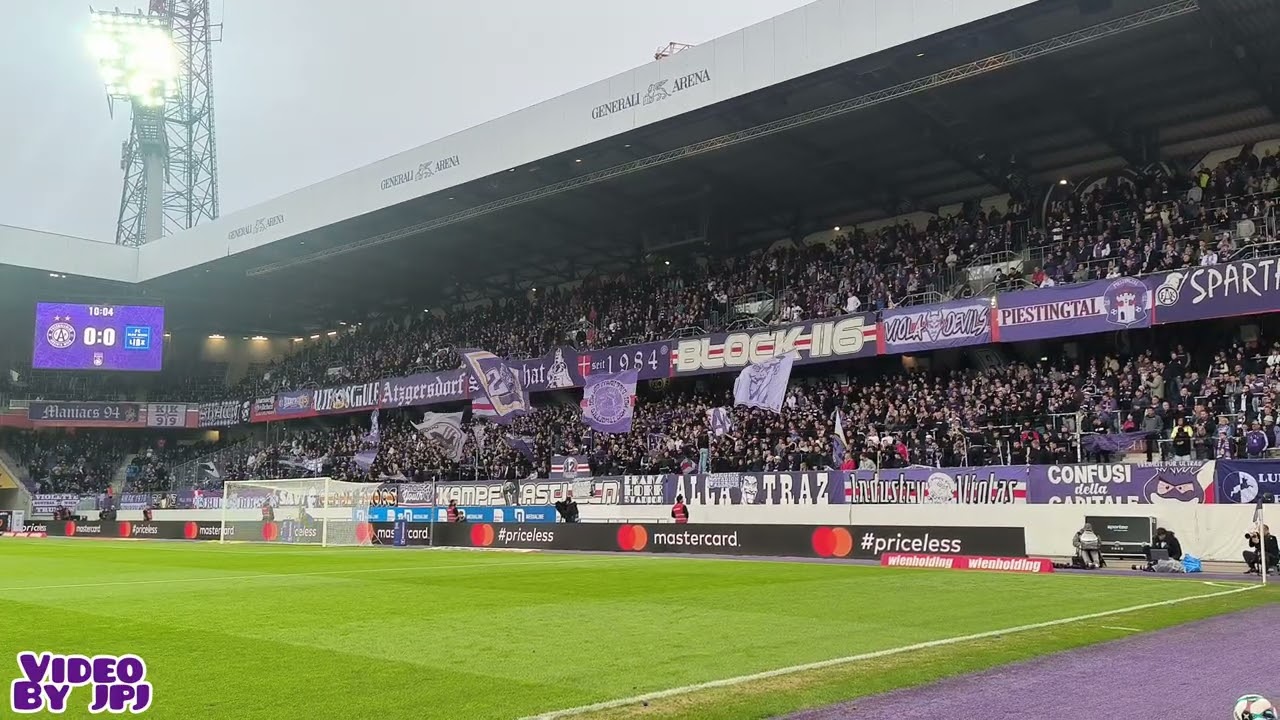 Austria Wien - BW Linz (0:1) / 04.10.25 / Support