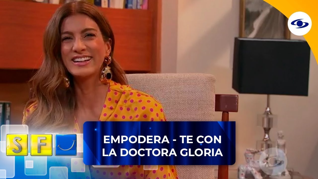 Andrea Serna llega con la mejor aura y energía al consultorio de la doctora Gloria