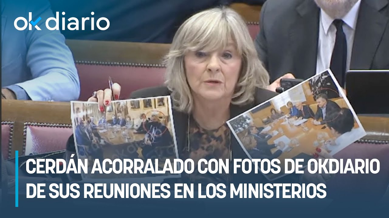 Caballero (UPN) acorrala a Cerd&aacute;n con fotos de OKDIARIO de sus reuniones en los ministerios