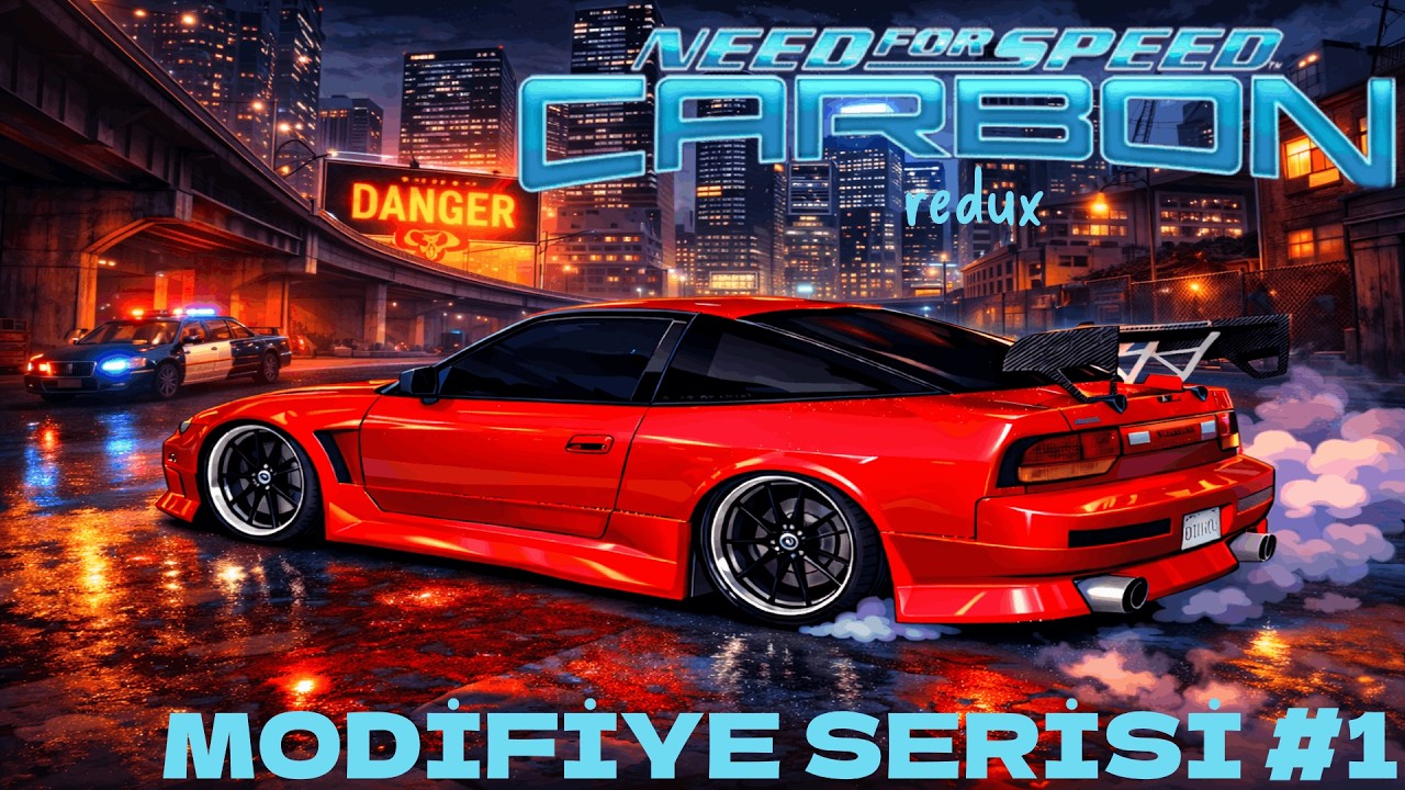 NİSSAN 240SX DRIFT CANAVARI &Ccedil;IKTI! NFS CARBON REDUX MODİFİYE SERİSİ #1