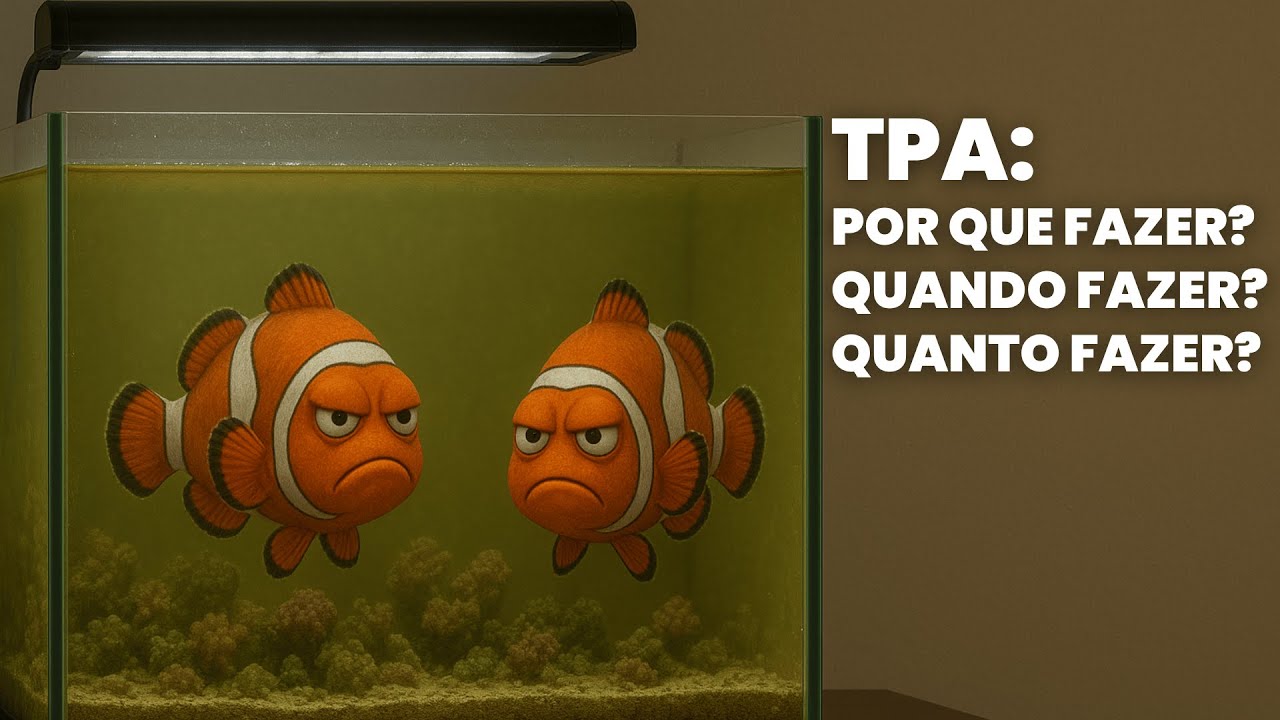 TPA NO AQUÁRIO MARINHO QUANDO FAZER? QUANTO FAZER? POR QUE FAZER?