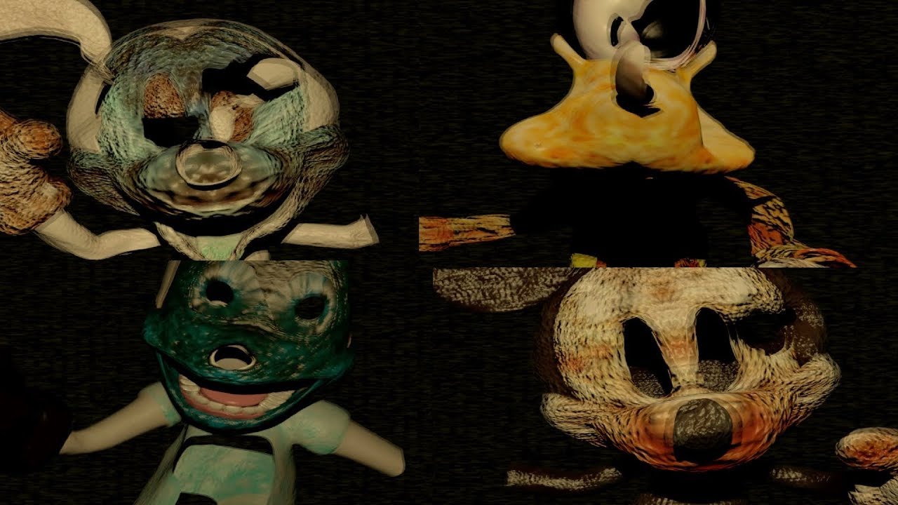ALL THE JUMPSCARES OF FIVE NIGHTS AT TREASURE ISLAND: SCRAPPED | TODOS LOS SUSTOS |